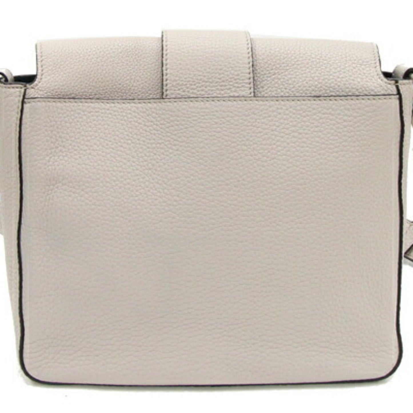 Fendi Gray Leather Baguette