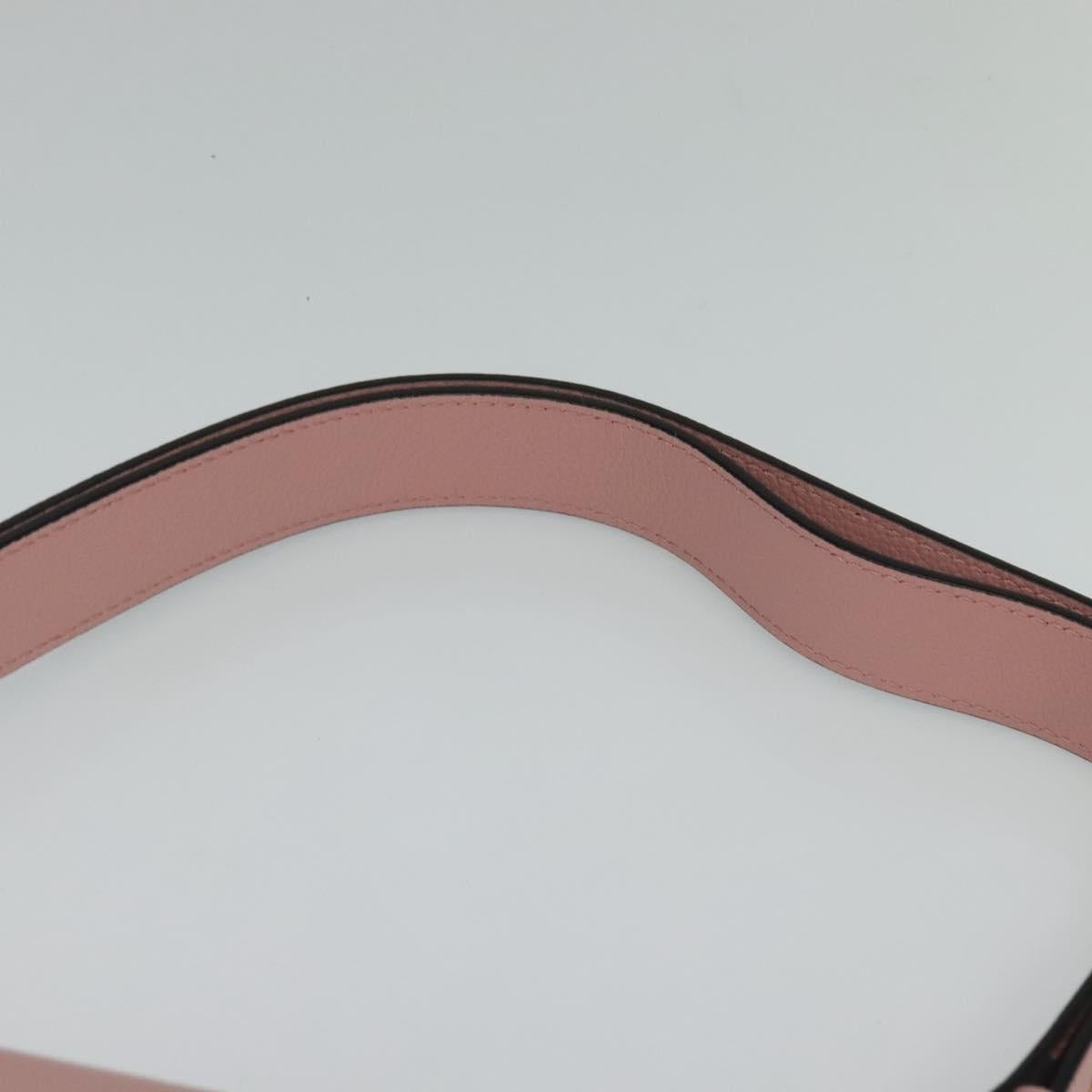 Versace Pink Leather Shoulder