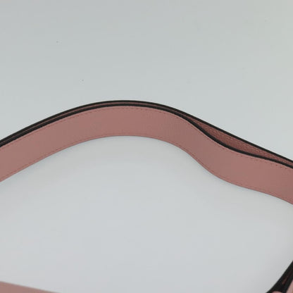 Versace Pink Leather Shoulder