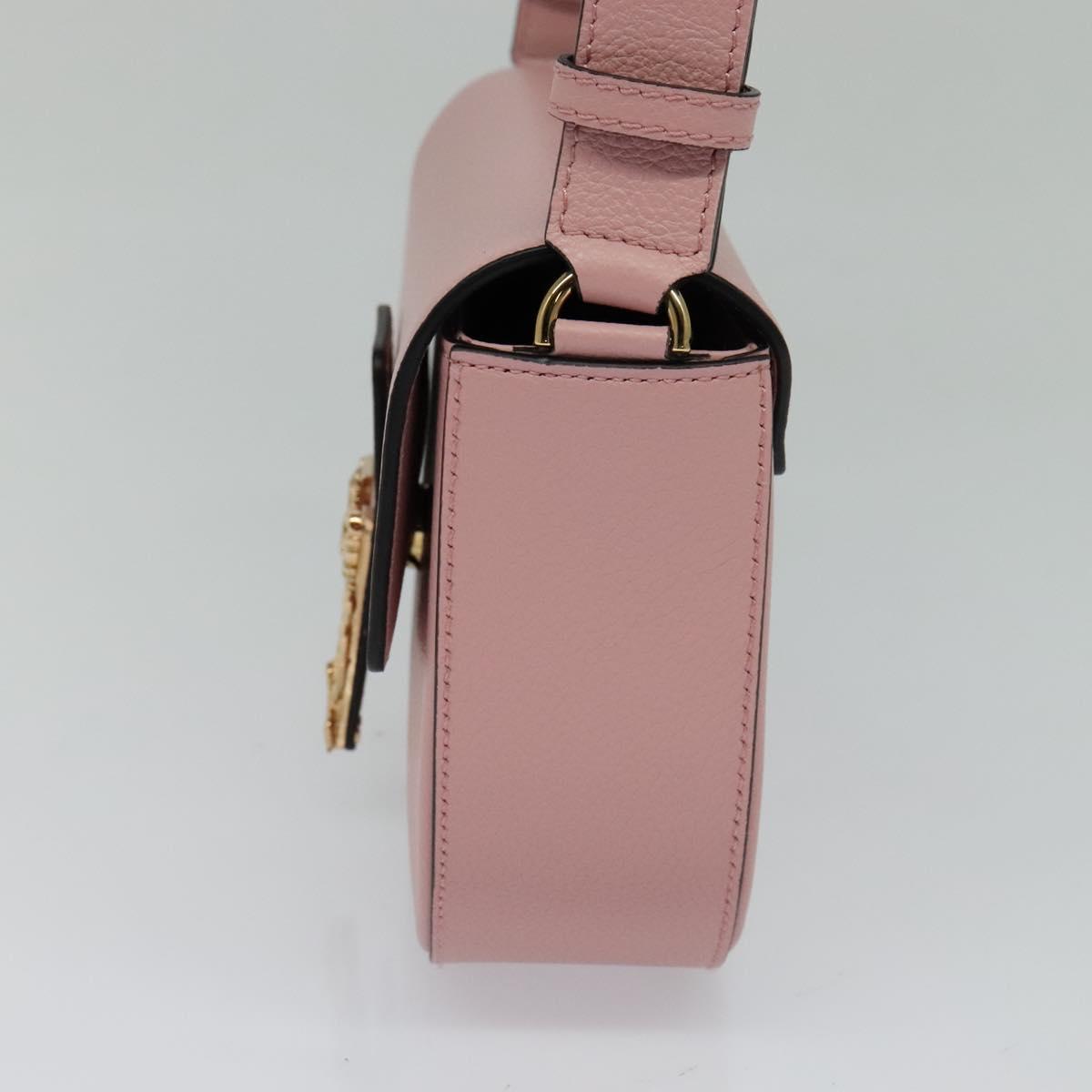 Versace Pink Leather Shoulder