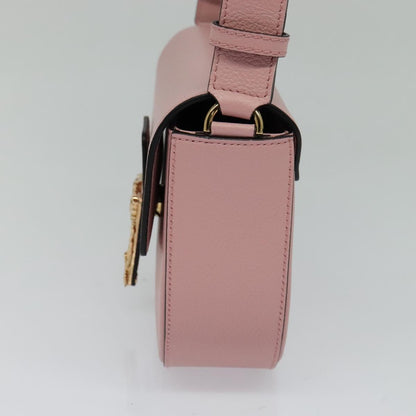 Versace Pink Leather Shoulder