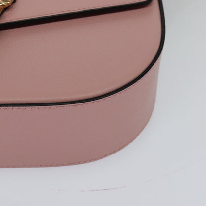 Versace Pink Leather Shoulder