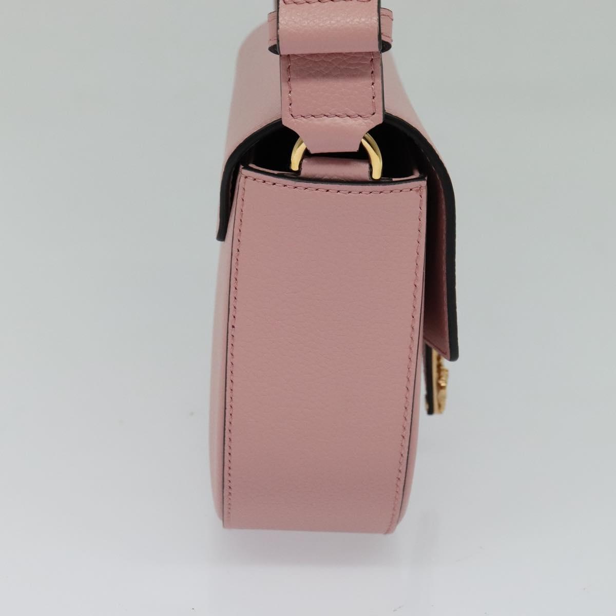 Versace Pink Leather Shoulder