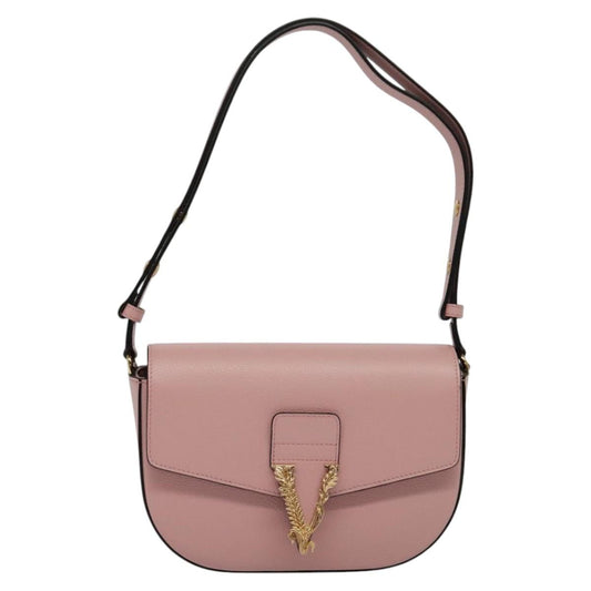 Versace Pink Leather Shoulder