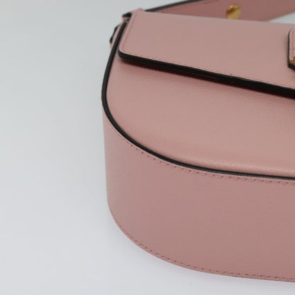 Versace Pink Leather Shoulder