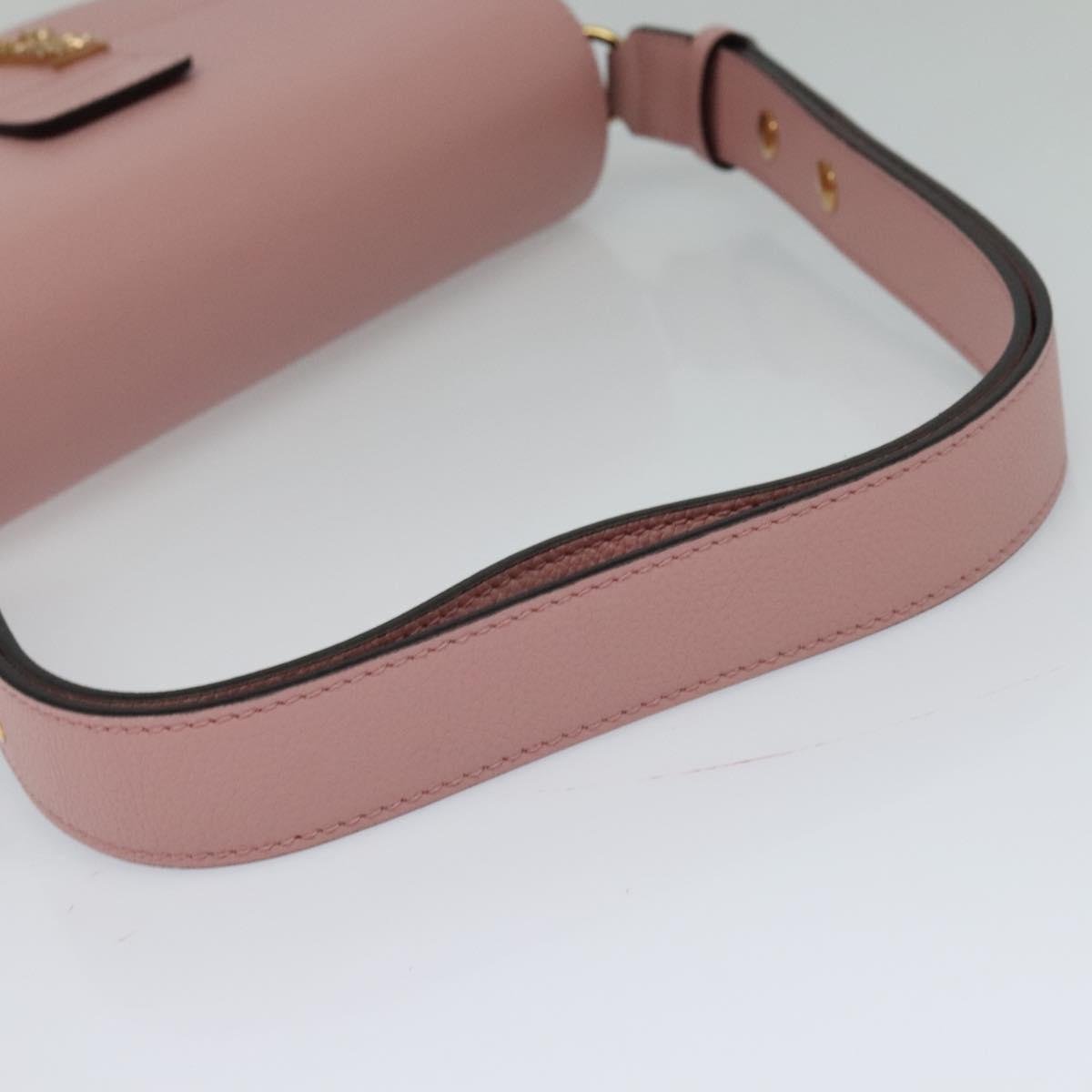 Versace Pink Leather Shoulder