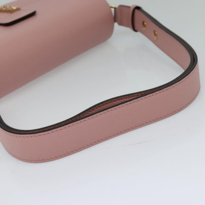Versace Pink Leather Shoulder