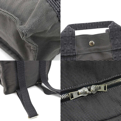 Hermès Gray Canvas Herline