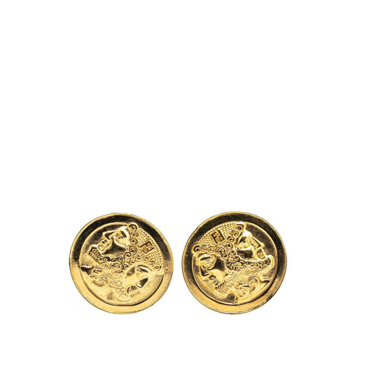 Fendi Gold Gold Plated Runaway