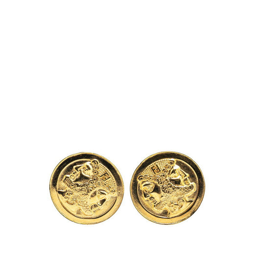 Fendi Gold Gold Plated Runaway