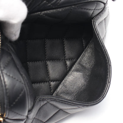 Chanel Black Leather Camera