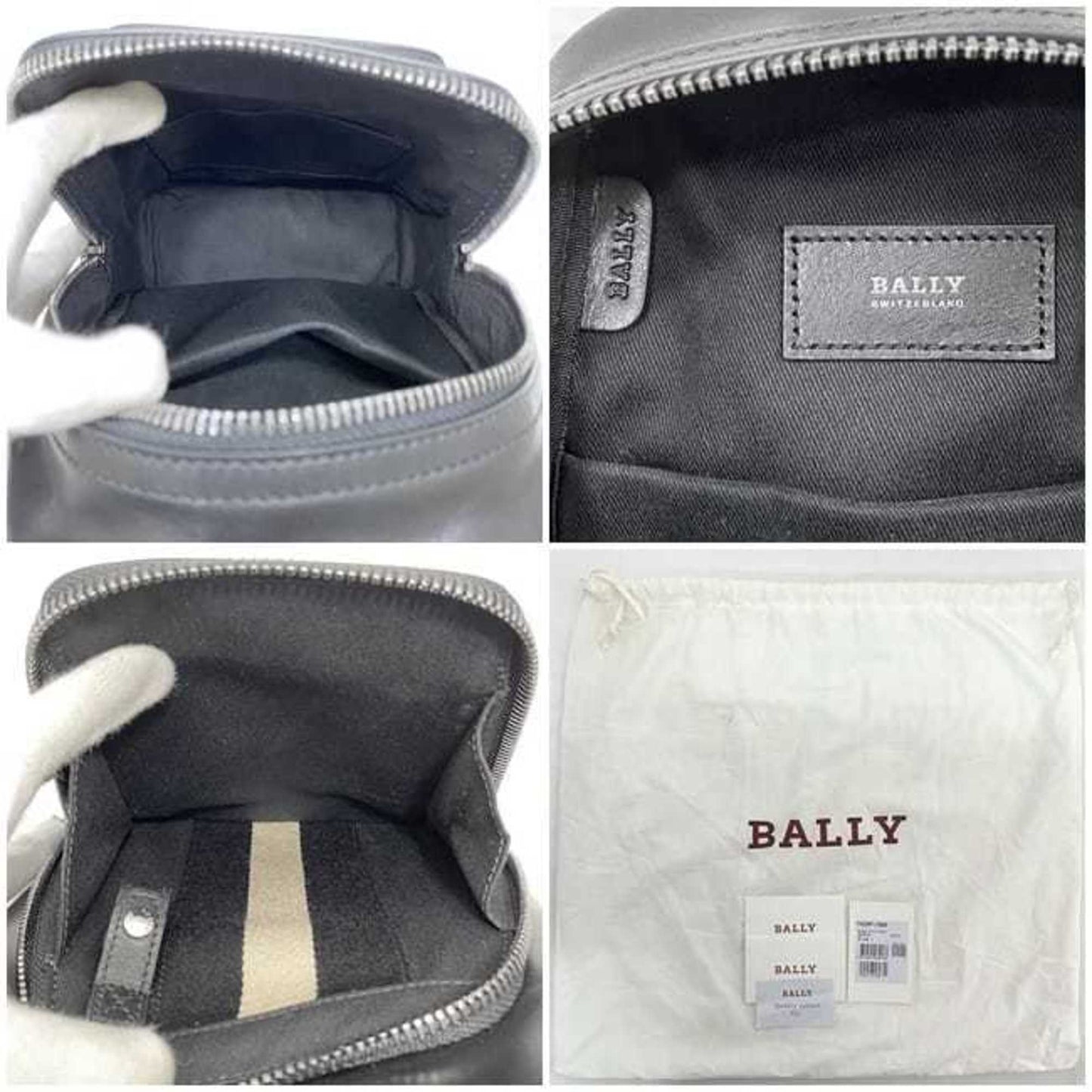 Bally Black Leather Shoulder