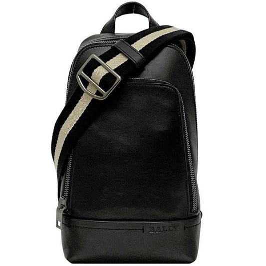 Bally Black Leather Shoulder