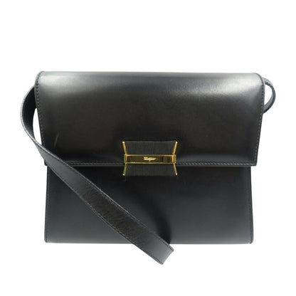 Fendi Gray Leather Baguette