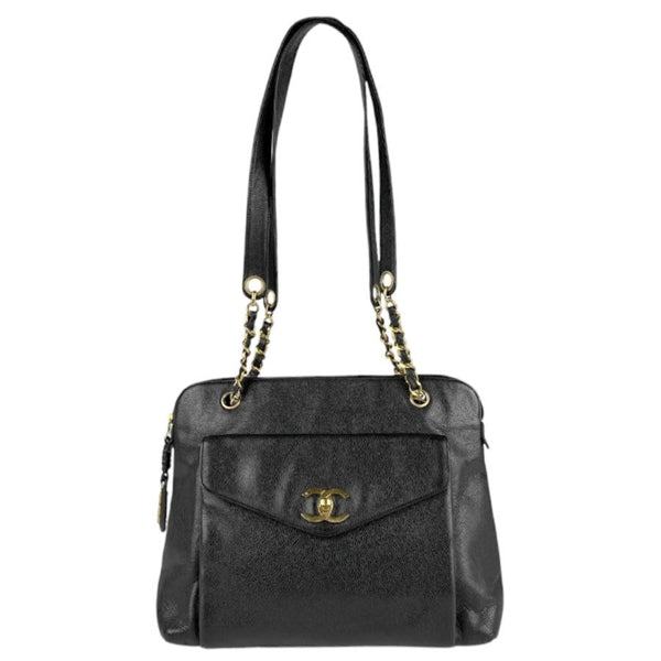 Fendi Gray Leather Baguette