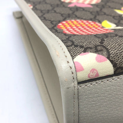 Gucci Brown Canvas Gg Supreme