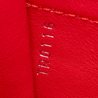 Louis Vuitton Red Leather Capucines