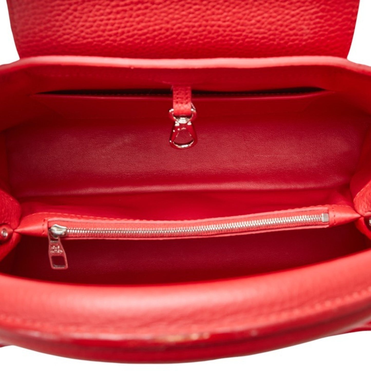 Louis Vuitton Red Leather Capucines