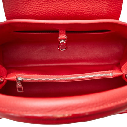 Louis Vuitton Red Leather Capucines