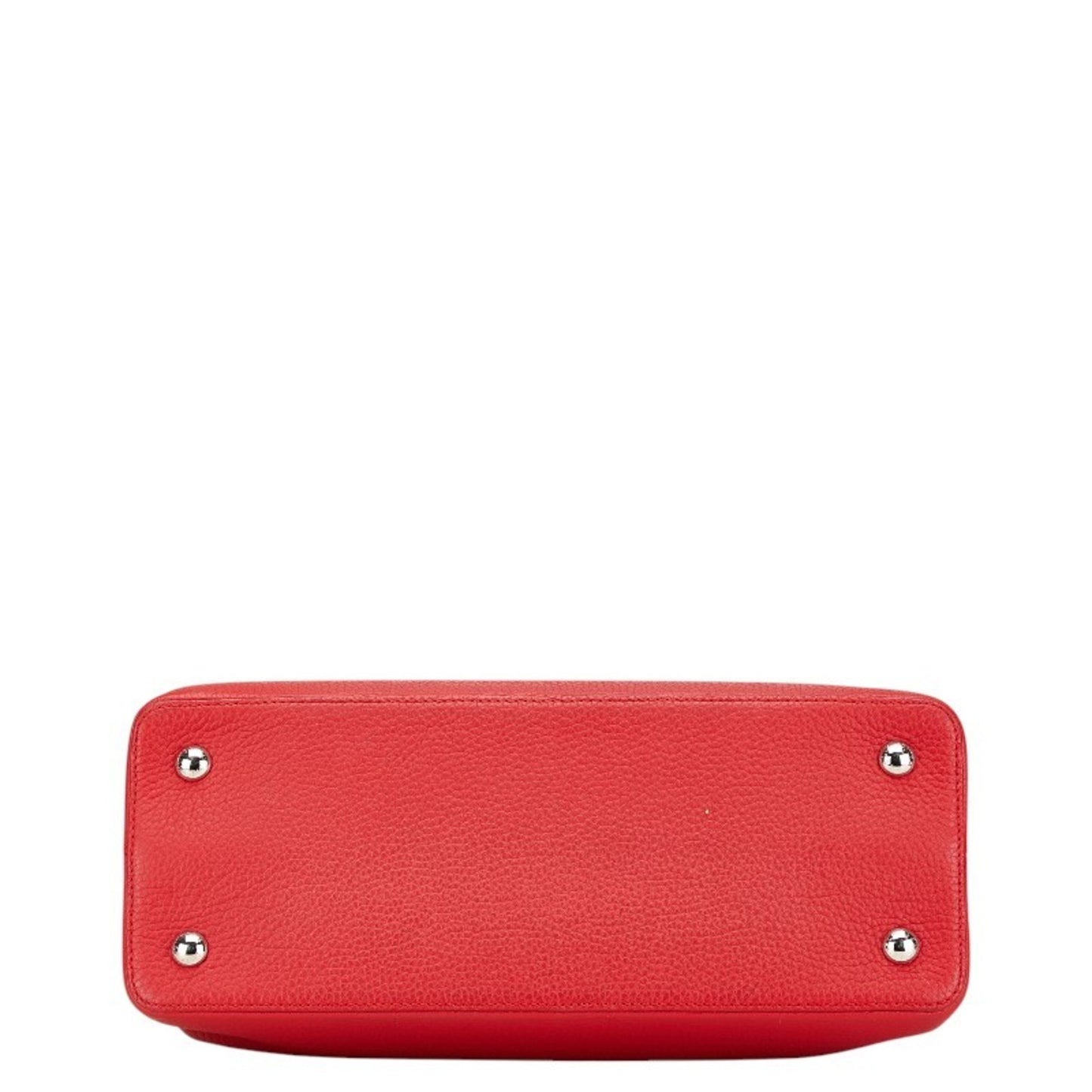 Louis Vuitton Red Leather Capucines