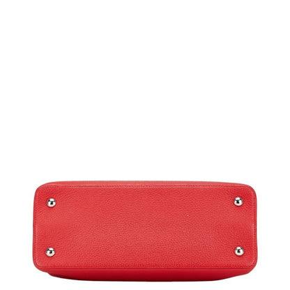Louis Vuitton Red Leather Capucines