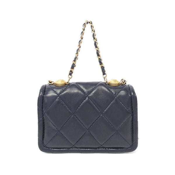 Chanel Black Leather Camera