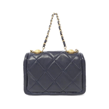 Chanel Black Leather Camera