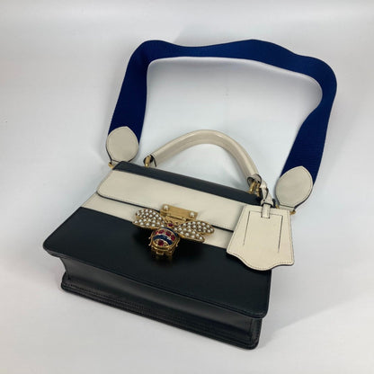 Gucci Black Leather Queen Margaret