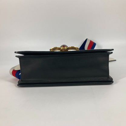 Gucci Black Leather Queen Margaret