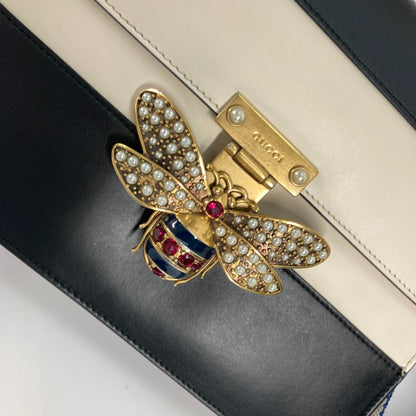 Gucci Black Leather Queen Margaret