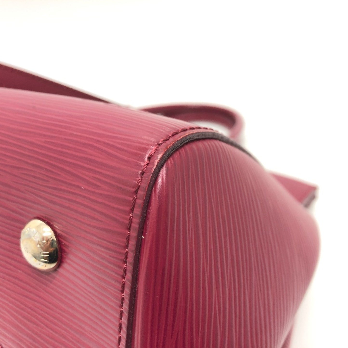 Louis Vuitton Red Leather Marly