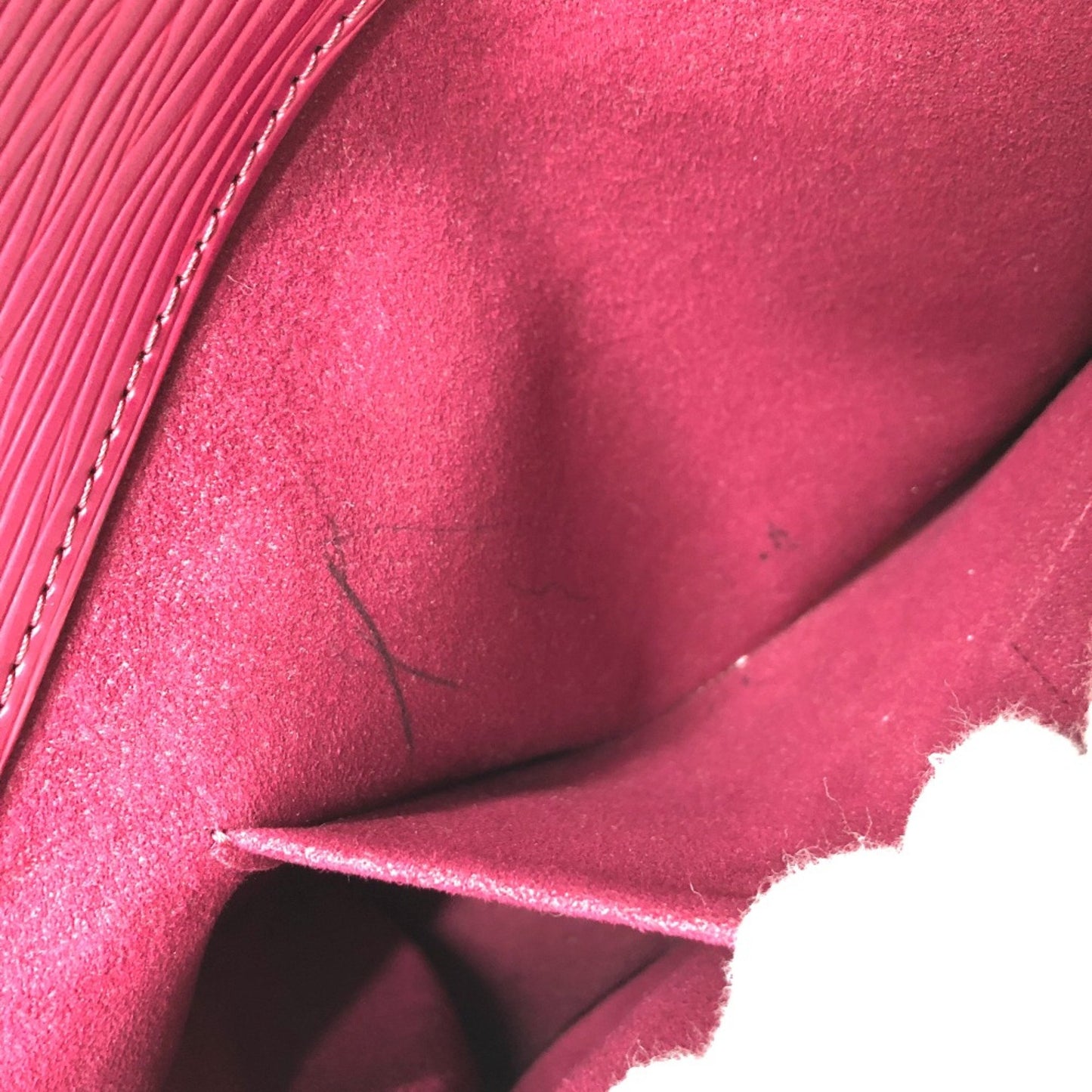 Louis Vuitton Red Leather Marly