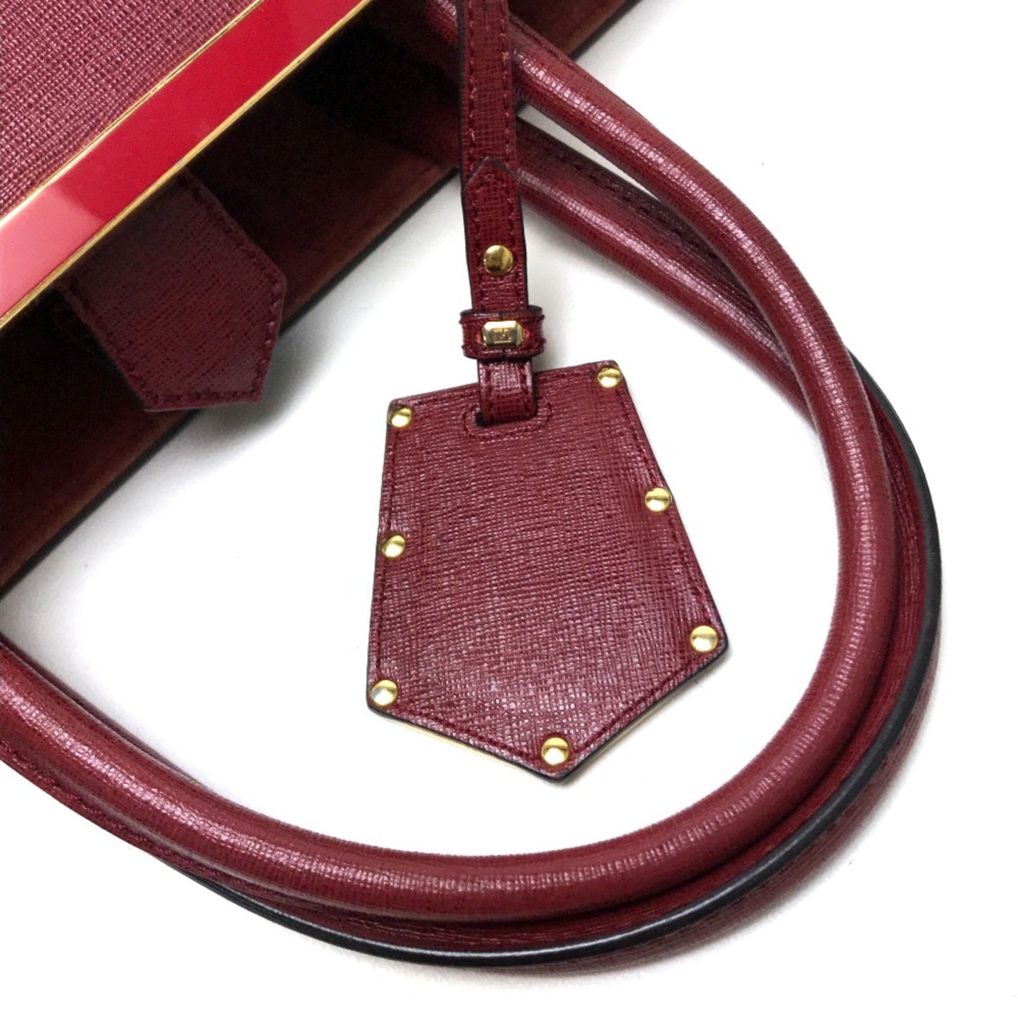 Fendi Red Leather 2jours