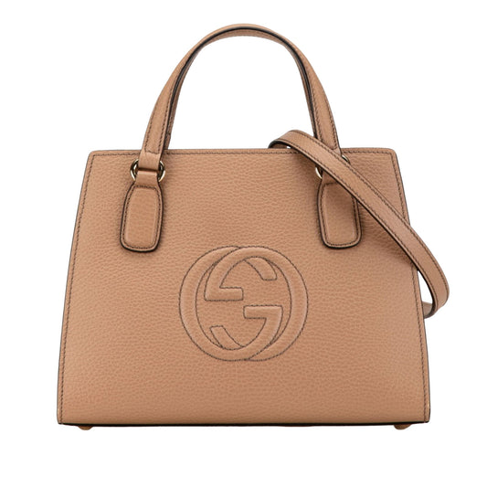 Gucci Brown Leather Soho