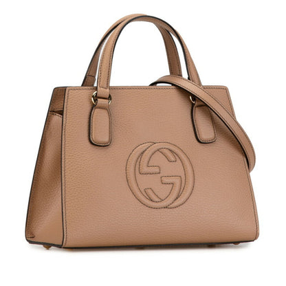 Gucci Brown Leather Soho