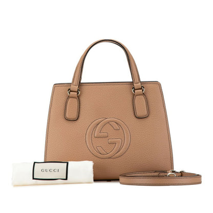 Gucci Brown Leather Soho