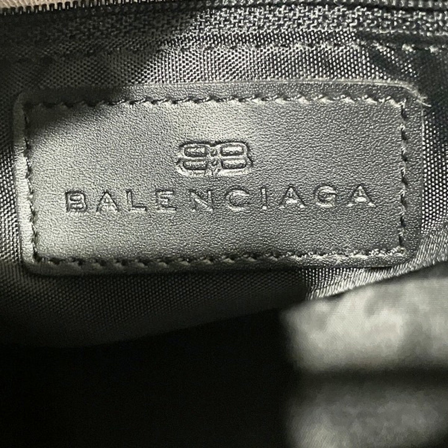Balenciaga Black Canvas Bb