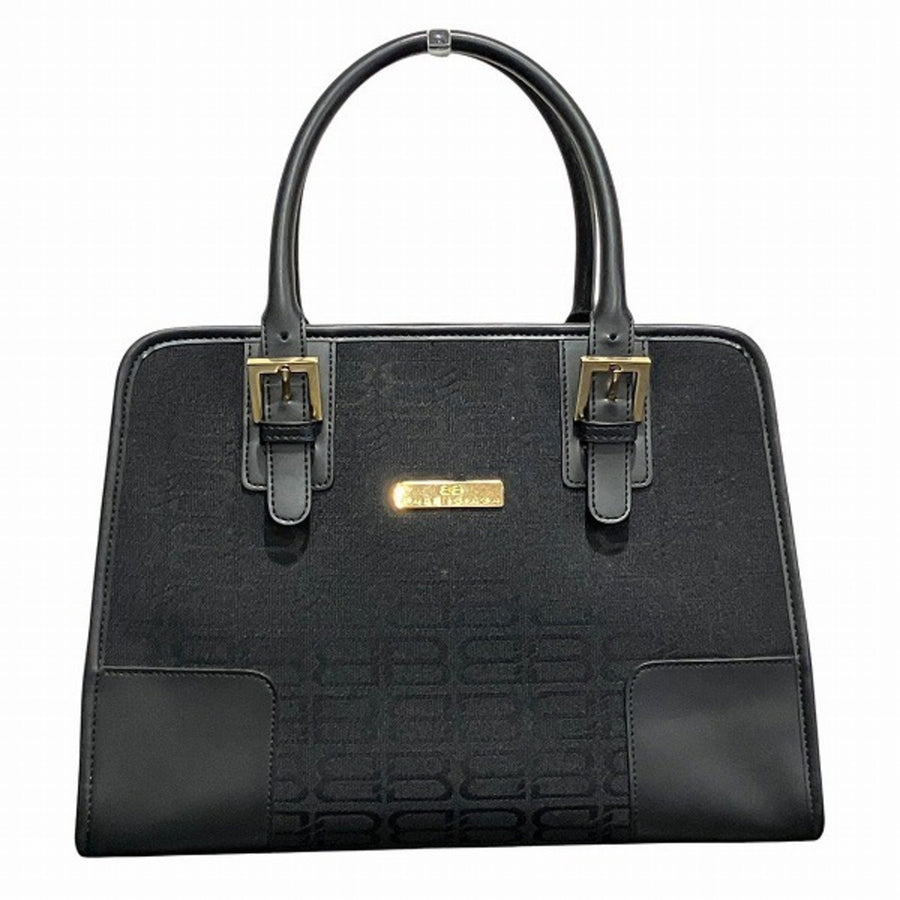 Balenciaga Black Canvas Bb