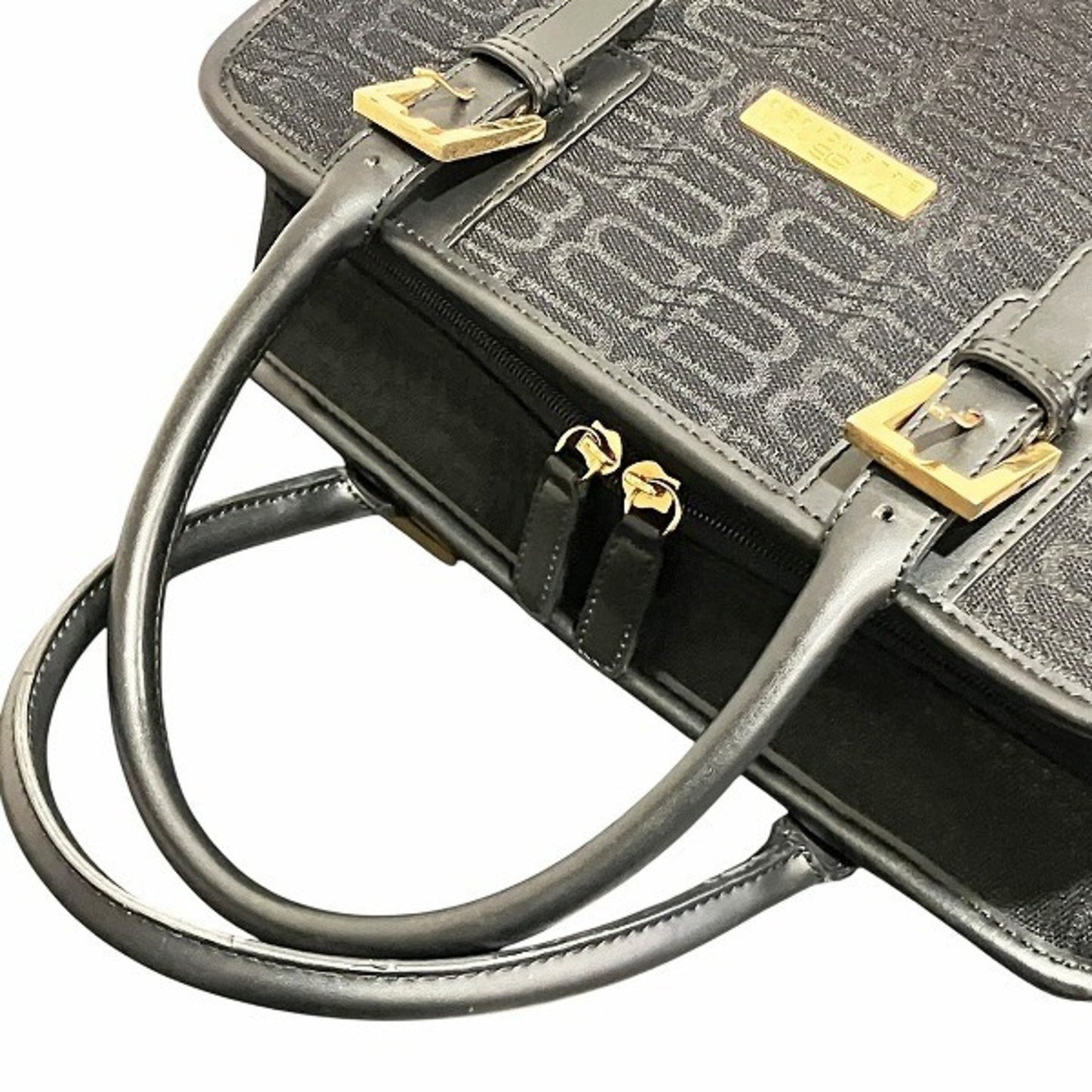 Balenciaga Black Canvas Bb