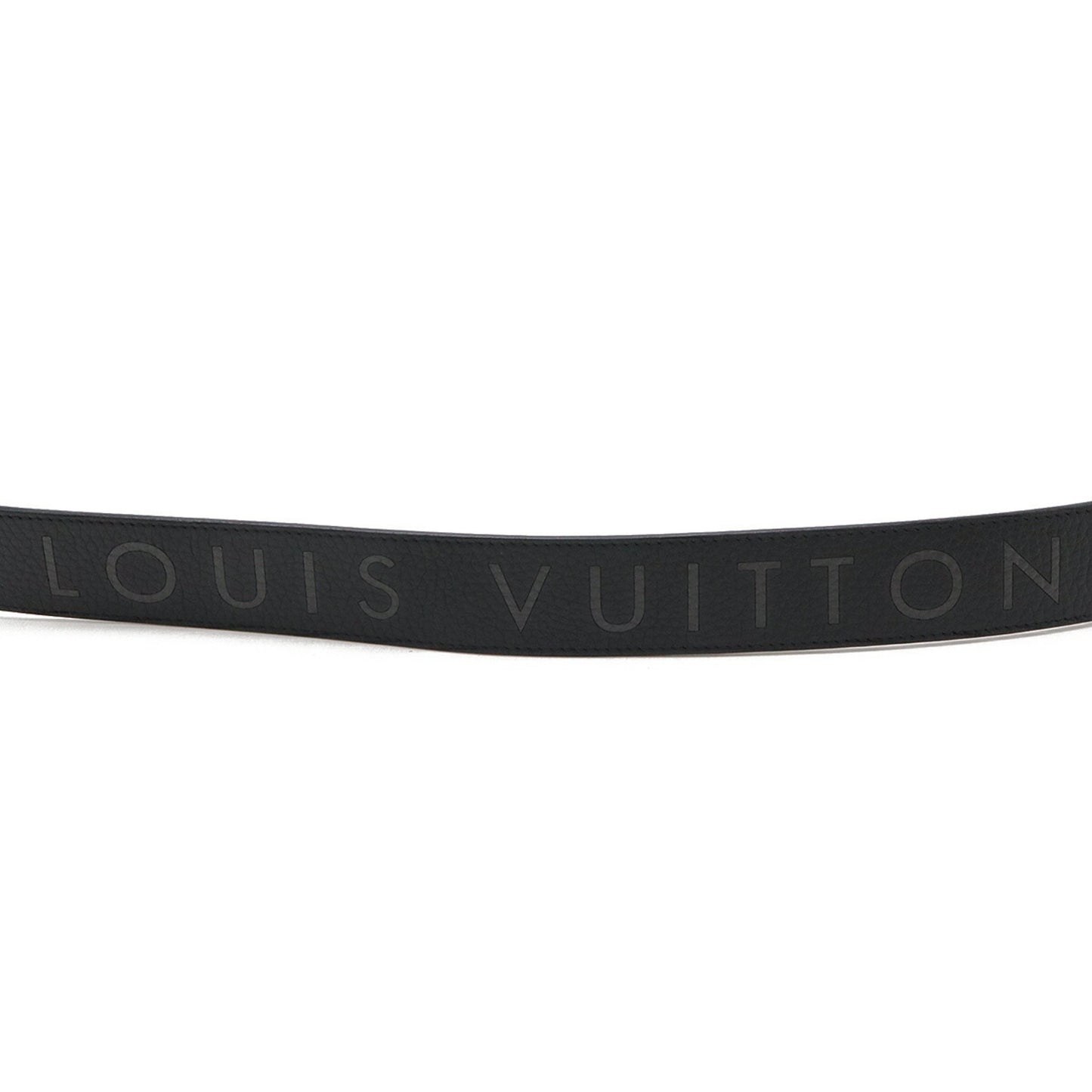 Louis Vuitton Black Leather Belt