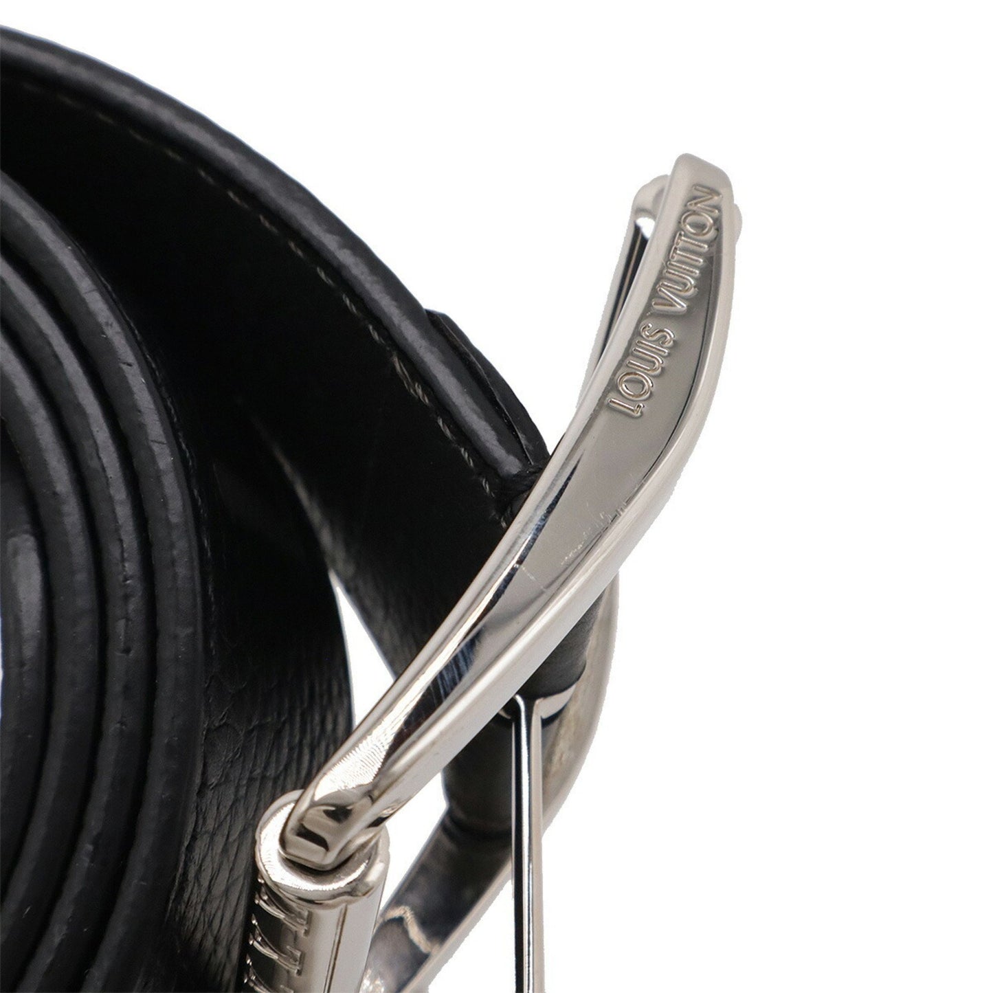 Louis Vuitton Black Leather Belt