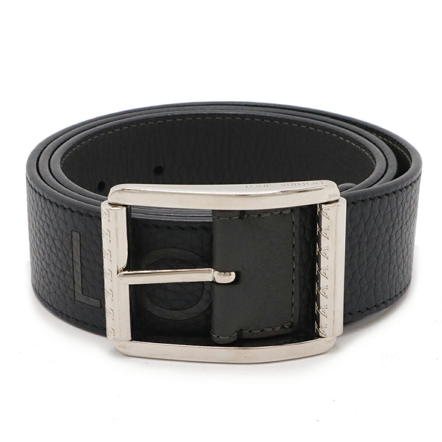 Louis Vuitton Black Leather Belt