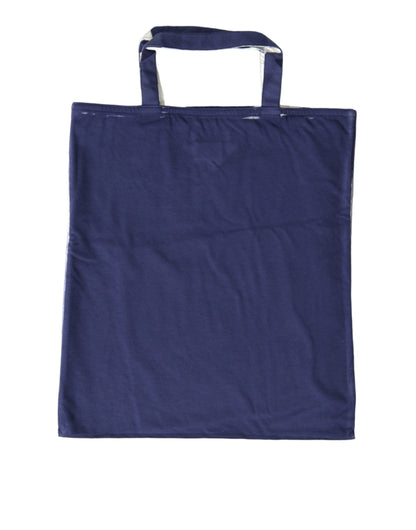 Prada Elegant Blue Tote Bag For Chic Outings
