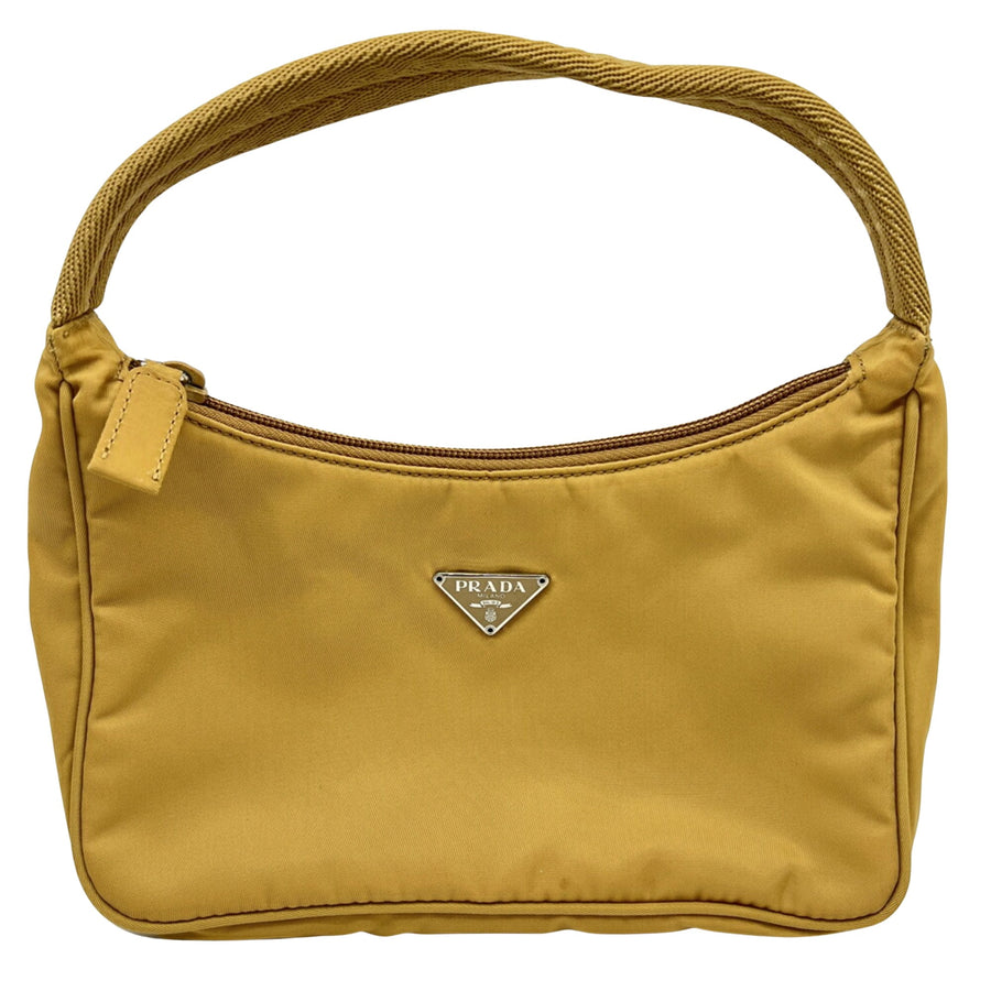 Prada Yellow Synthetic Re-nylon