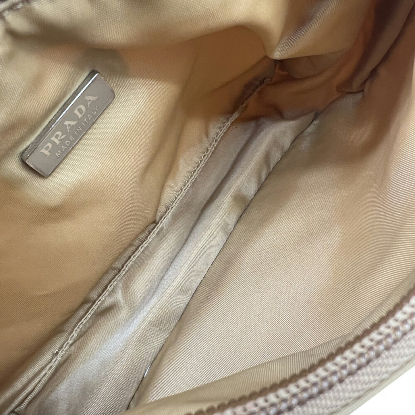 Prada Yellow Synthetic Re-nylon