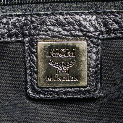 Mcm Black Leather -