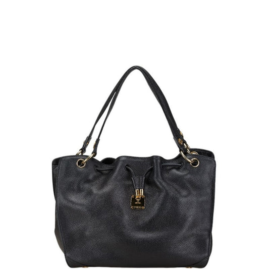 Mcm Black Leather -
