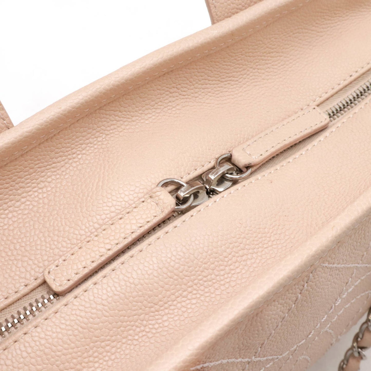 Chanel Brown Leather Deauville