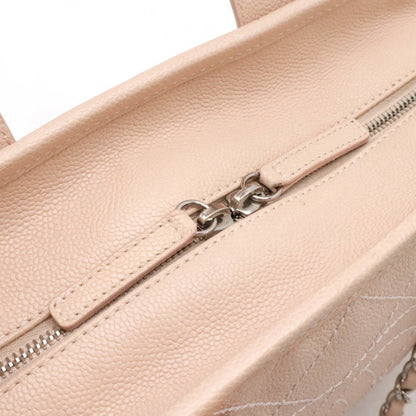 Chanel Brown Leather Deauville