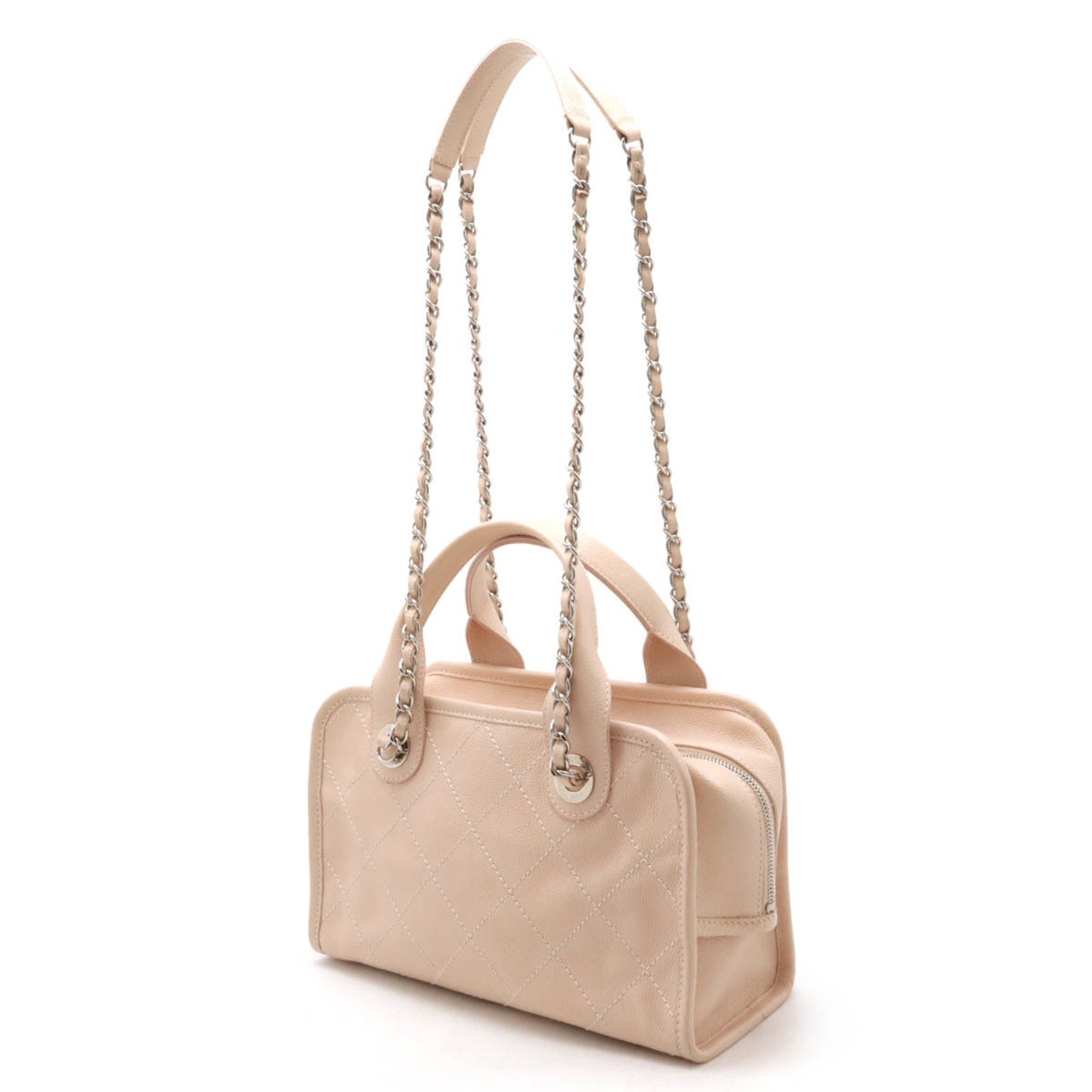 Chanel Brown Leather Deauville